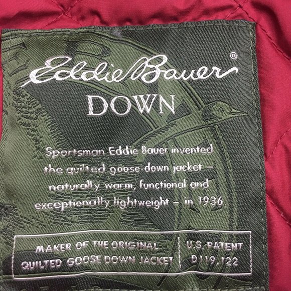Women’s Eddie Bauer 650 Fill Power Jacket Medium Quilted look - Picture 9 of 13